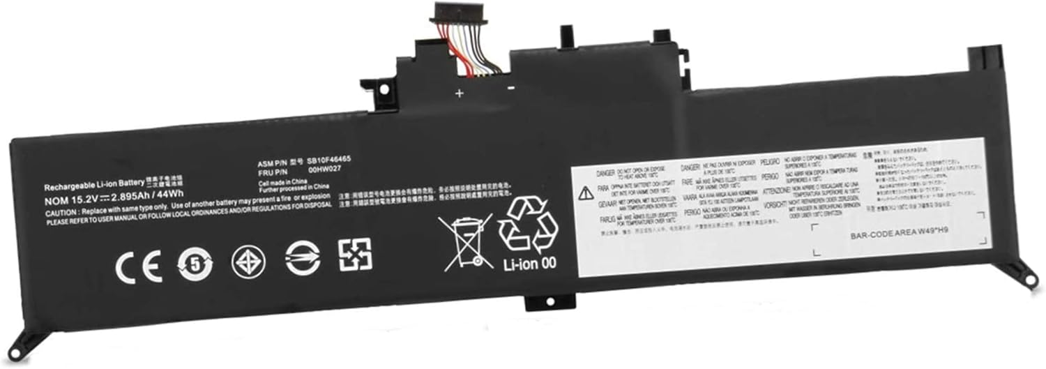 Akku für 00HW026 00HW027 Lenovo ThinkPad Yoga 260 01AV432 01AV433 SB10F46464 SB10F46465 SB10F97589(Ersatz)