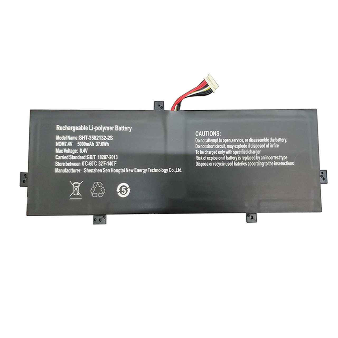 Akku für 7.4V 5000mAh RTDPART 3582132-2S Haoqin haobook140 (Ersatz) Akku für 7.4V 5000mAh RTDPART 3582132-2S Haoqin haobook140 (Ersatz)