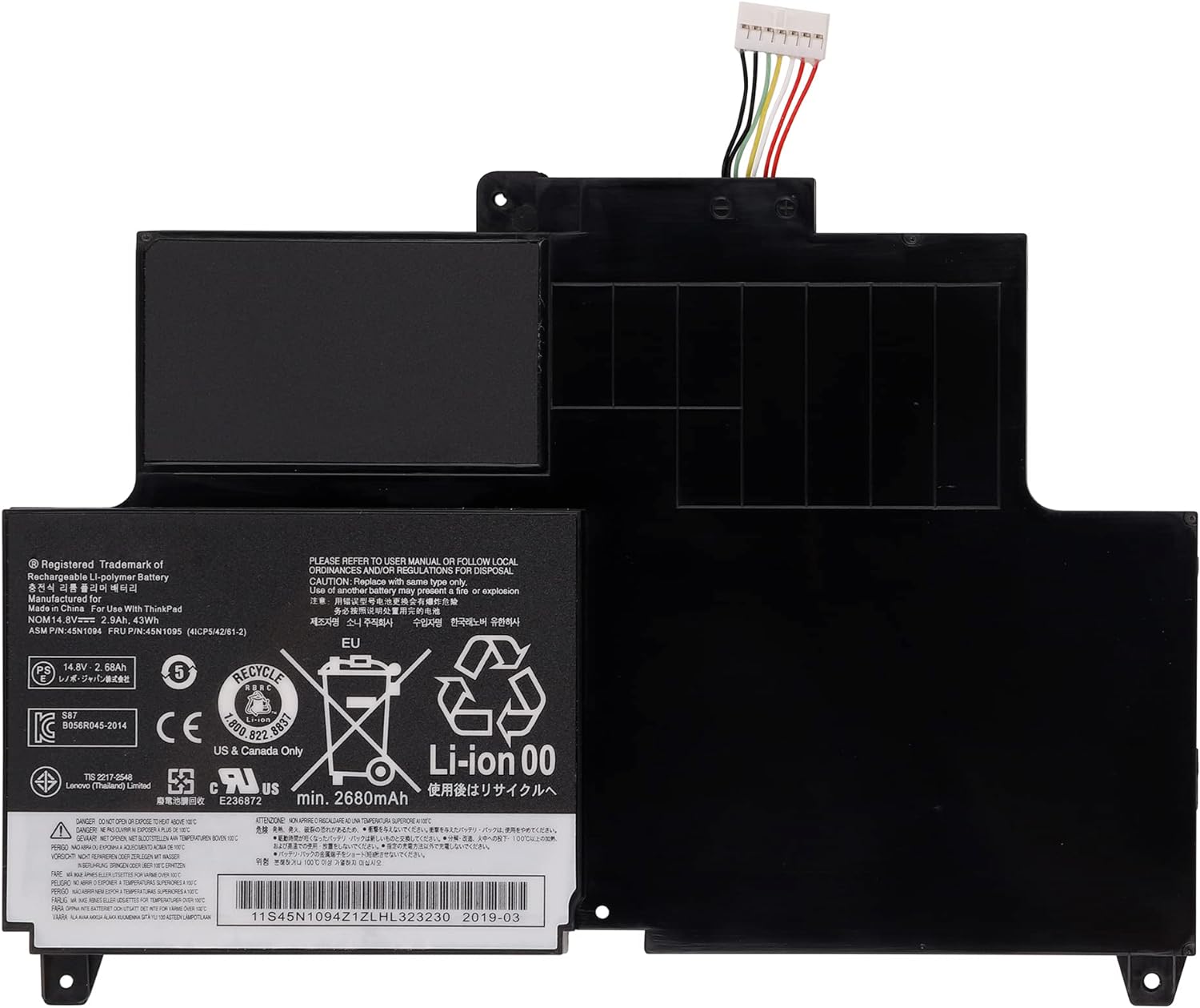 Akku für Lenovo 45N1092, 45N1093, 45N1094, 45N1095(Ersatz) Akku für Lenovo 45N1092, 45N1093, 45N1094, 45N1095(Ersatz)