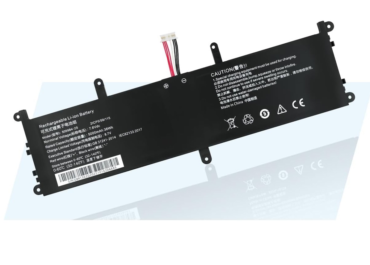 (Bild für) 5059B4-2S Chuwi GemiBook 13.3 Inch CWI528, Pro 14 CWI529 7.6V 38Wh akku (Ersatz)