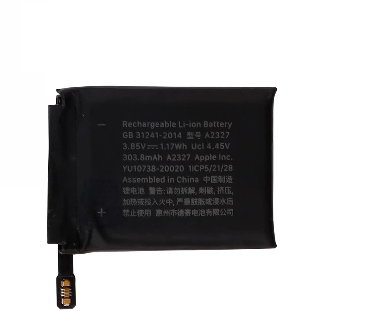 Akku für iWatch Series 6 6th 44 mm Model A2292 A2294 A2376 A2327(Ersatz) Akku für iWatch Series 6 6th 44 mm Model A2292 A2294 A2376 A2327(Ersatz)