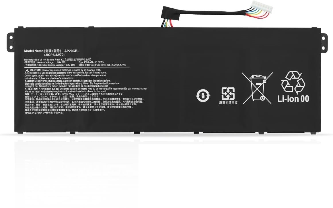 Akku für AP20CBL Acer Swift 3 SF314-43 SF314-511 Aspire 5 A515-45 A515-46 A515-56 A515-56T A515-56G 7 A715-43G(Ersatz) Akku für AP20CBL Acer Swift 3 SF314-43 SF314-511 Aspire 5 A515-45 A515-46 A515-56 A515-56T A515-56G 7 A715-43G(Ersatz)