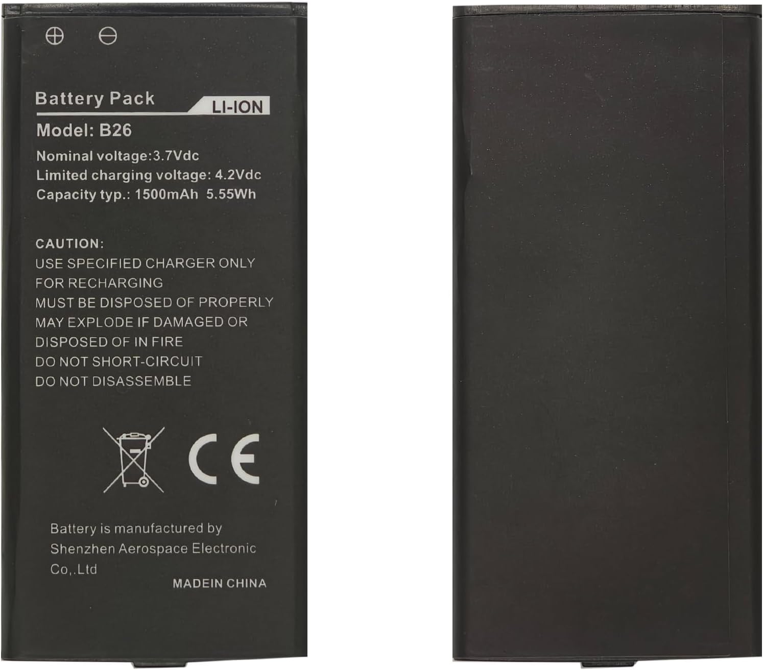 (Bild für) 3.7V 1500mAh B26 for Caterpillar Phone akku (Ersatz)