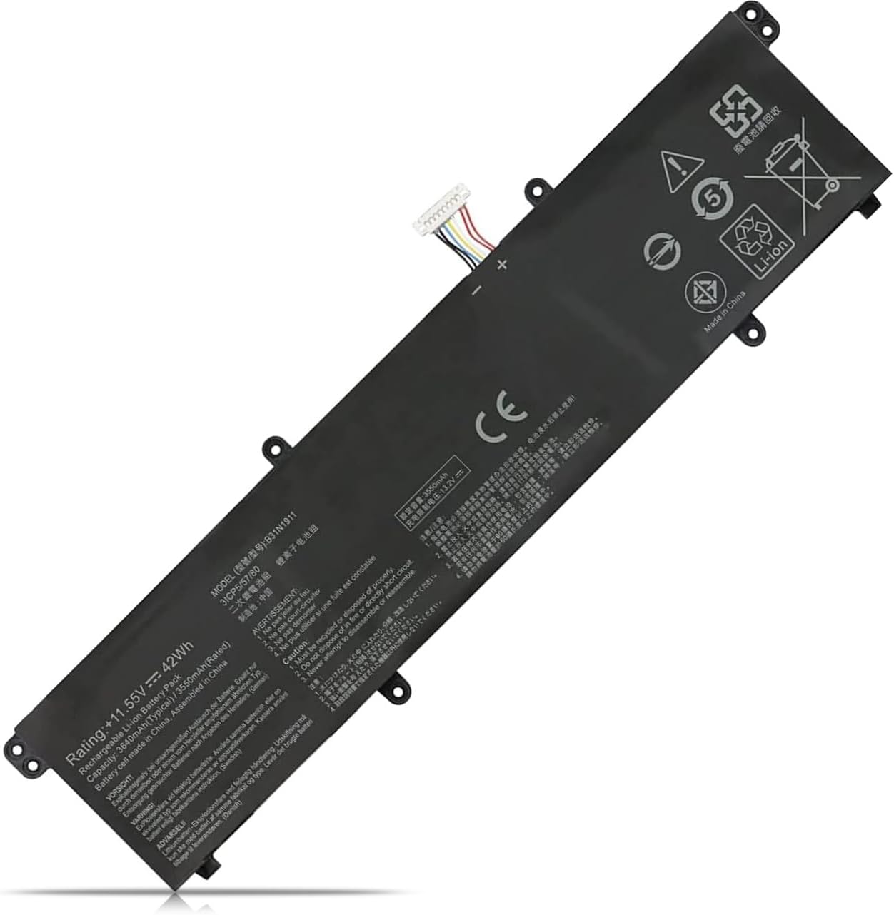 Akku für B31N1911 B0B200-03580300 Asus X413FF VivoBook Flip 14 TM420IA-EC147(Ersatz) Akku für B31N1911 B0B200-03580300 Asus X413FF VivoBook Flip 14 TM420IA-EC147(Ersatz)