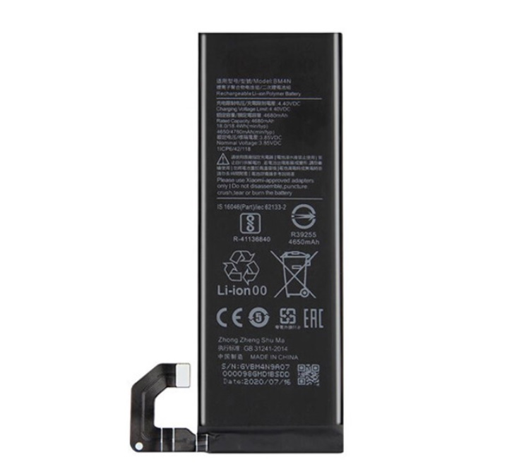 (Bild für) Xiaomi BM4N Mi 10 Mi 10 5G Mi 10S 5G M2102J2SC M2001J2I akku (Ersatz)