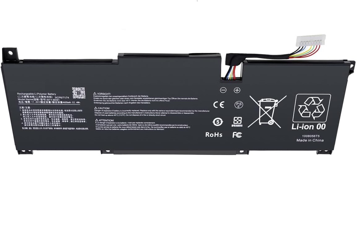 (Bild für) BTY-M491 MSI Modern 15 A11M MS-1552 15M A11SDK A11UEKV 11.4V akku (Ersatz)