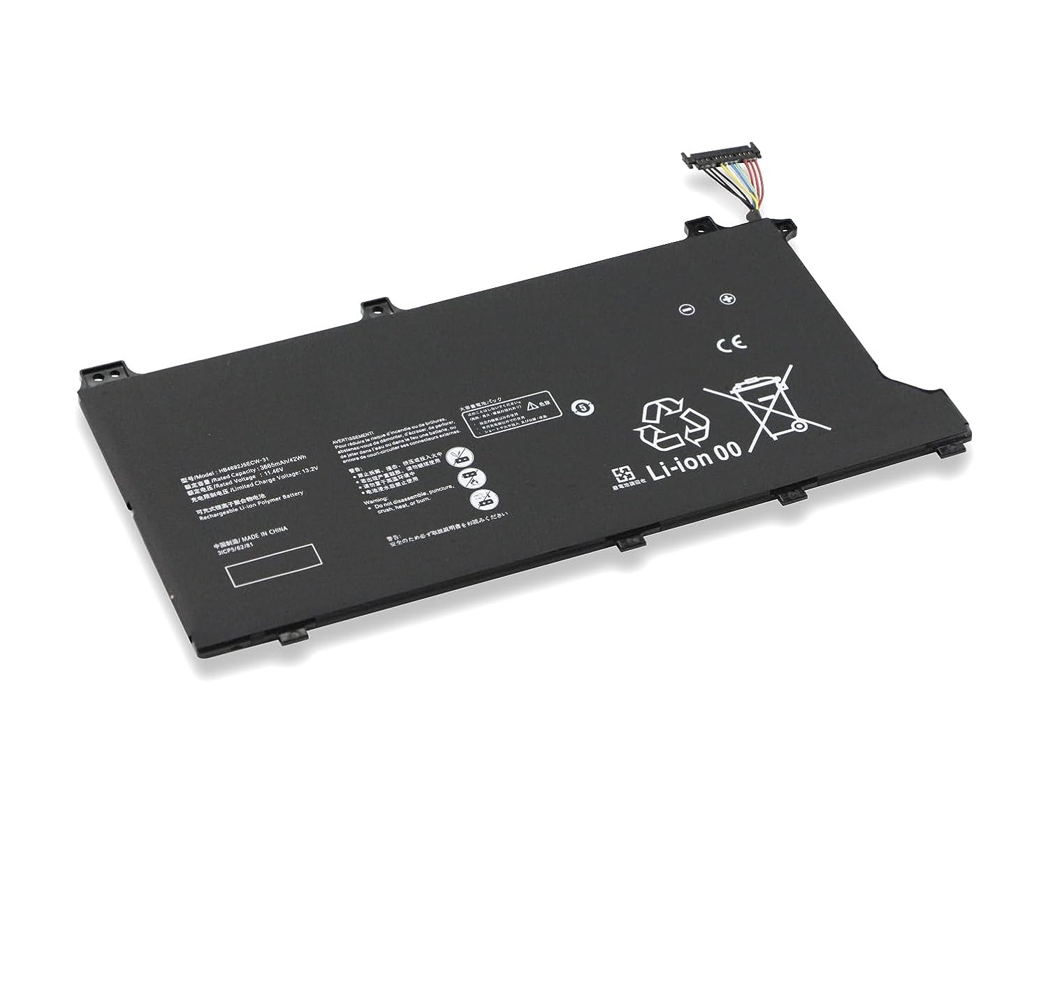 Akku für 11.46V HB4692J5ECW-31 Huawei MateBookD 15-53010TUY MagicBook VLT-W50 HB4692J5ECW-31B HB4692J5ECW-31C(Ersatz)