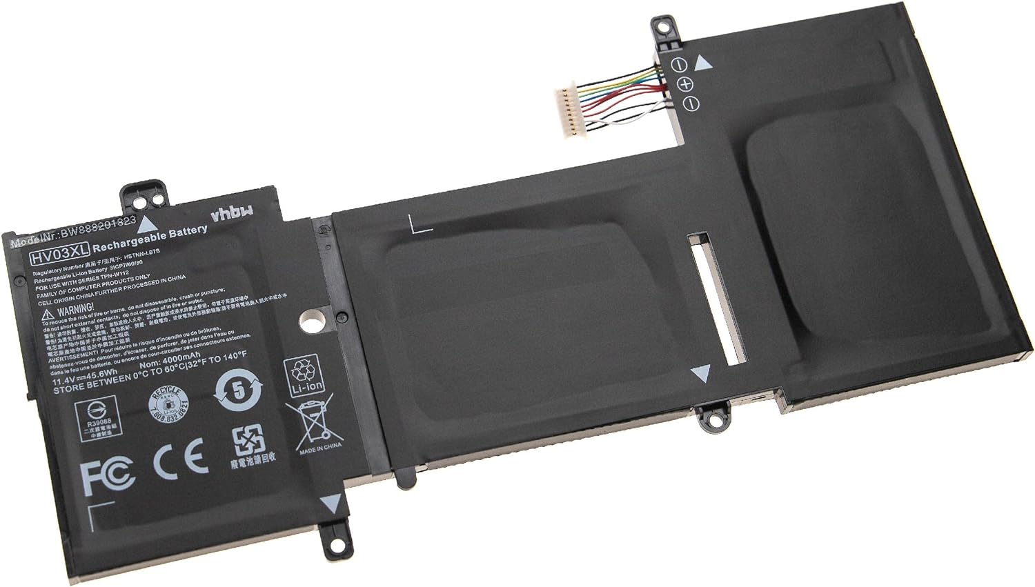 (Bild für) HV03XL HP X360 310 G2 HSTNN-LB7B TPN-W112 818418-421 817184-005 akku (Ersatz)