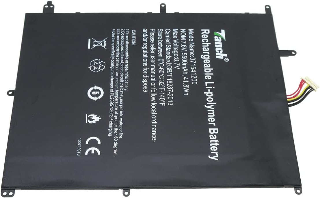 Trekstor Primebook P14 p14b c13,A146 HW-371541200 7.6 V 5500 mAh akku (Ersatz)