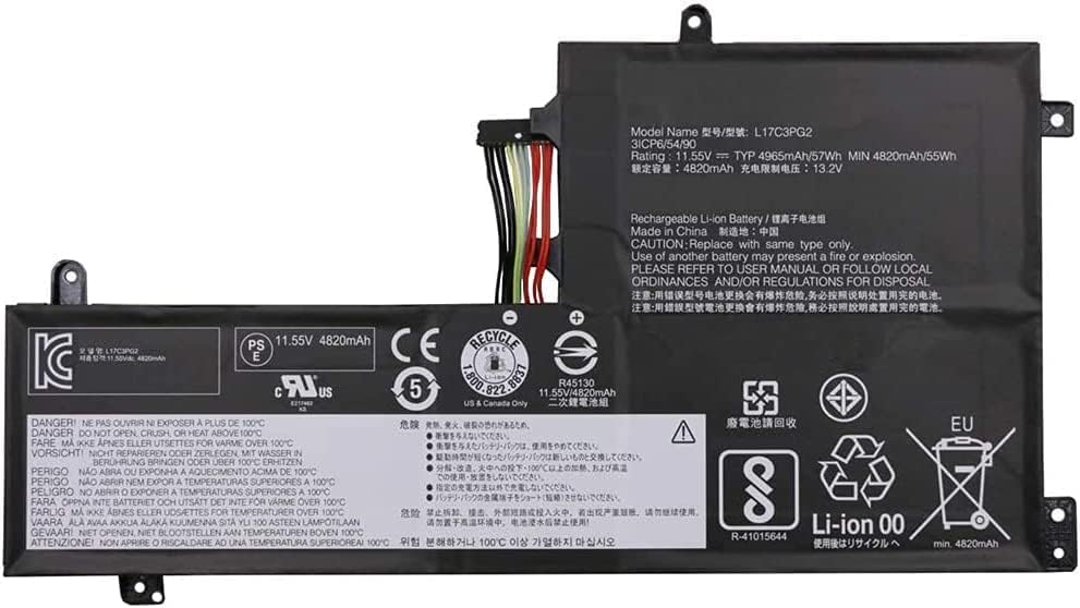 (Bild für) 11.4V L17C3PG2 L17C3PG1 Lenovo Legion Y530 Y730 Y740-15IC akku (Ersatz)