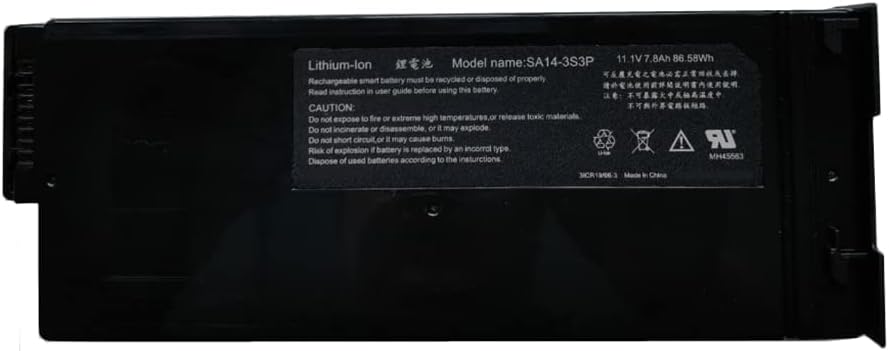 (Bild für) DurabooK SA14-3S3P 3ICR19/66-3 11.1V Durabook SA14 akku (Ersatz)